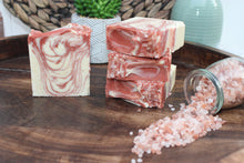 Load image into Gallery viewer, Pink Himalayan Salt Soap Bar