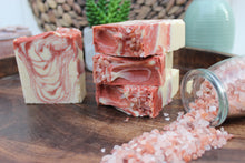 Load image into Gallery viewer, Pink Himalayan Salt Soap Bar