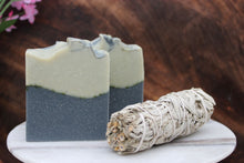 Load image into Gallery viewer, Activated Charcoal Sage Soap Bar (available on June 10) - Father’s Day Gift Idea
