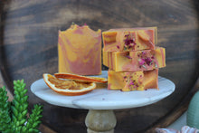 Load image into Gallery viewer, Sweet Orange Hibiscus | Refreshing All Natural Soap Bar
