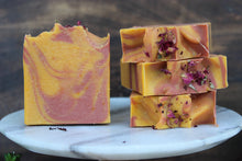 Load image into Gallery viewer, Sweet Orange Hibiscus | Refreshing All Natural Soap Bar
